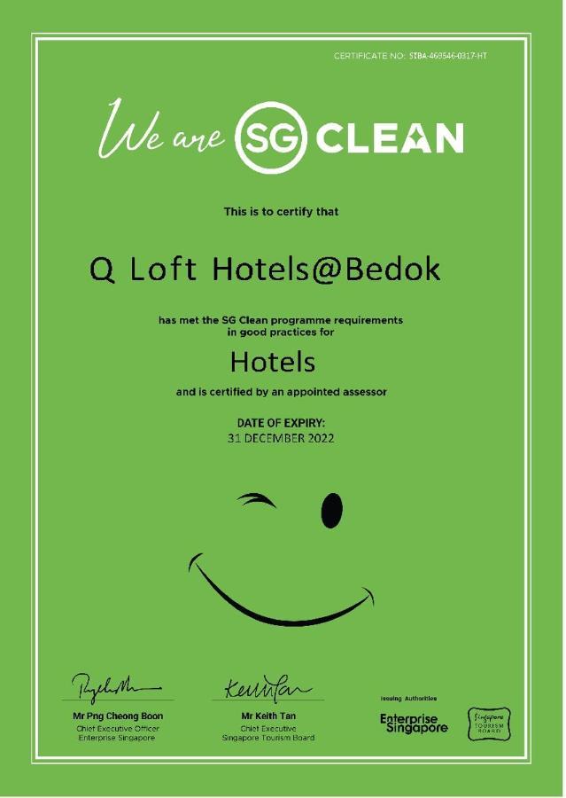 Q Loft Hotels At Bedok Singapore Exterior foto